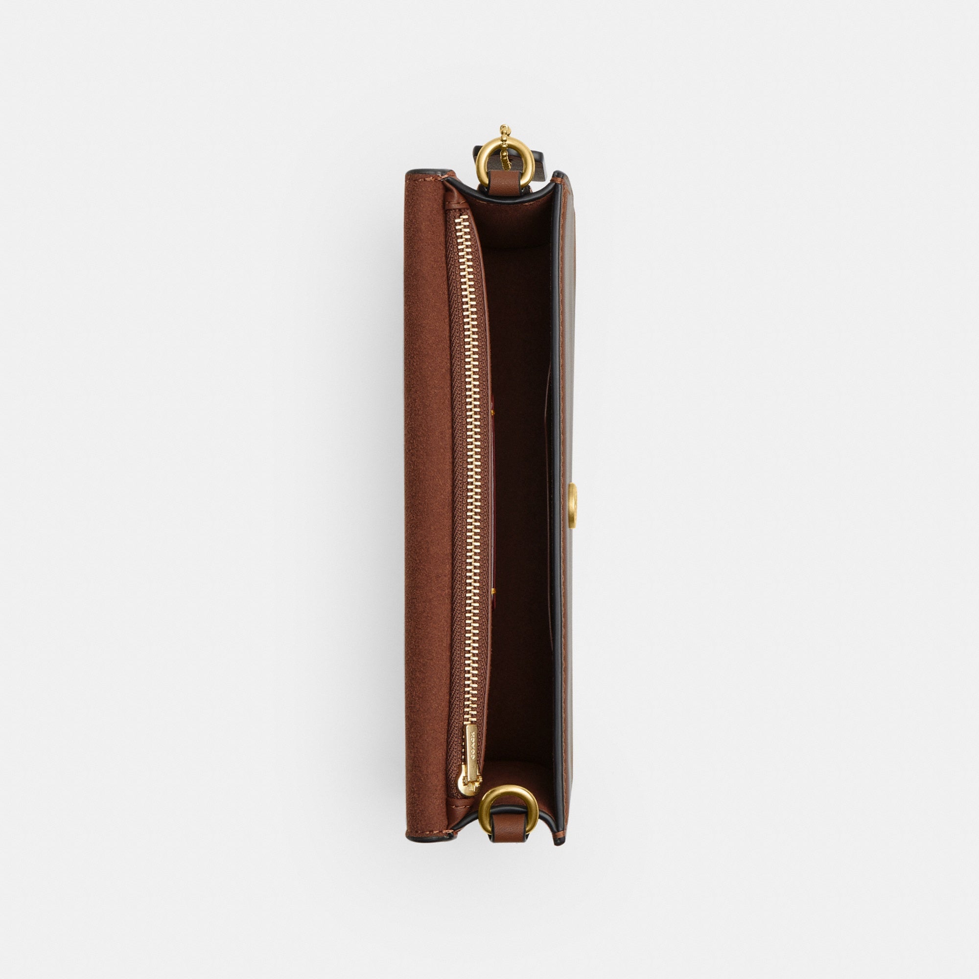 New York Elora Top Handle Crossbody Bag In Loved Leather