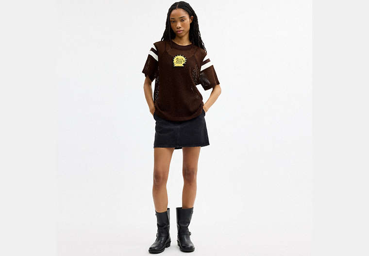 Coach | Brain Dead Mesh Football T-Shirt