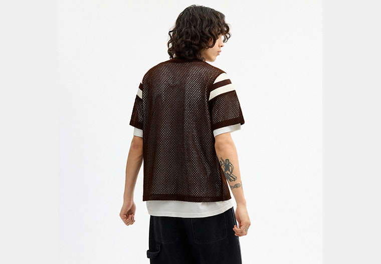 Coach | Brain Dead Mesh Football T-Shirt