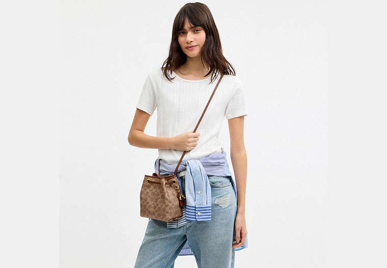 Jade Drawstring Bag