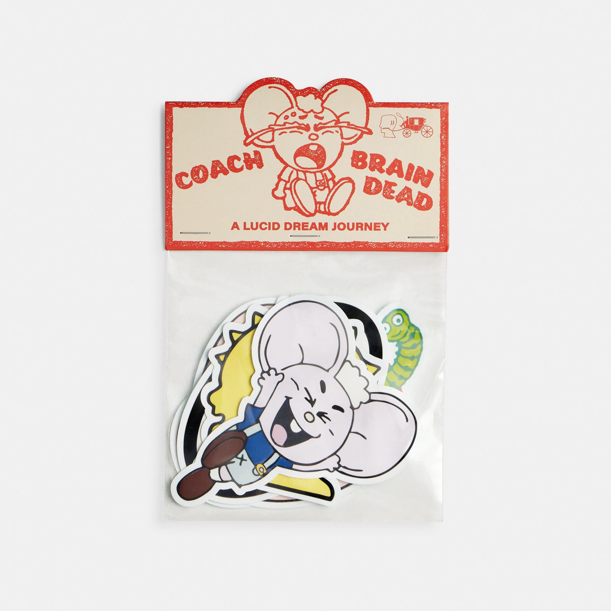 Coach | Brain Dead Sticker Set
