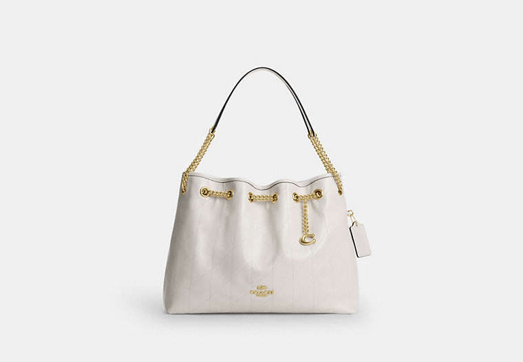 Evelyn Shoulder Bag With Quilting And Charm