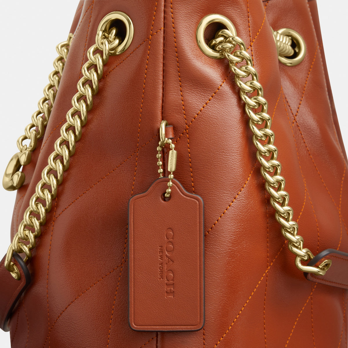 Evelyn Shoulder Bag With Quilting And Charm