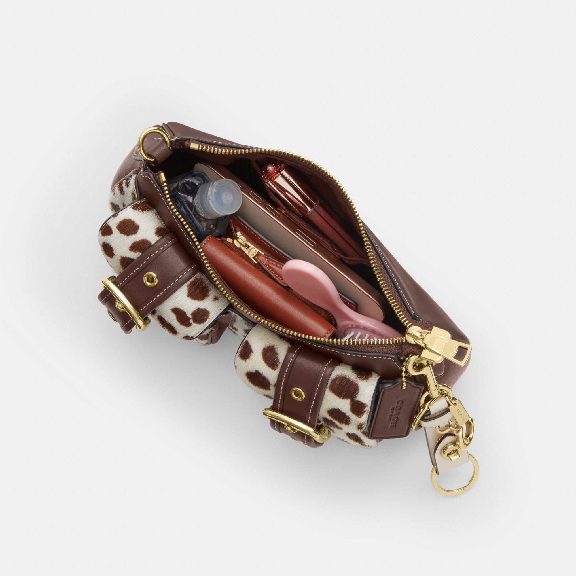 Ashton Shoulder Bag In Haircalf