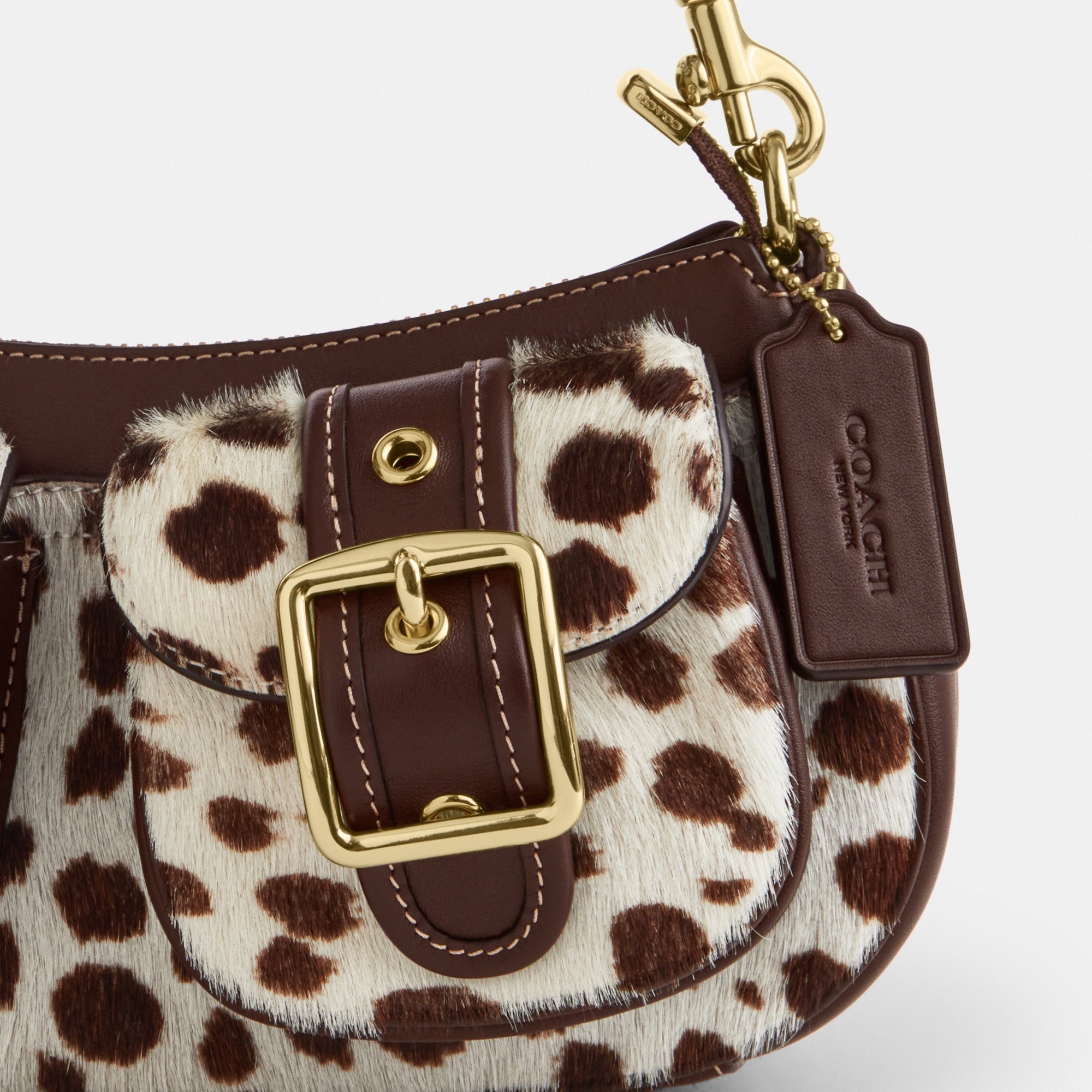 Ashton Shoulder Bag In Haircalf