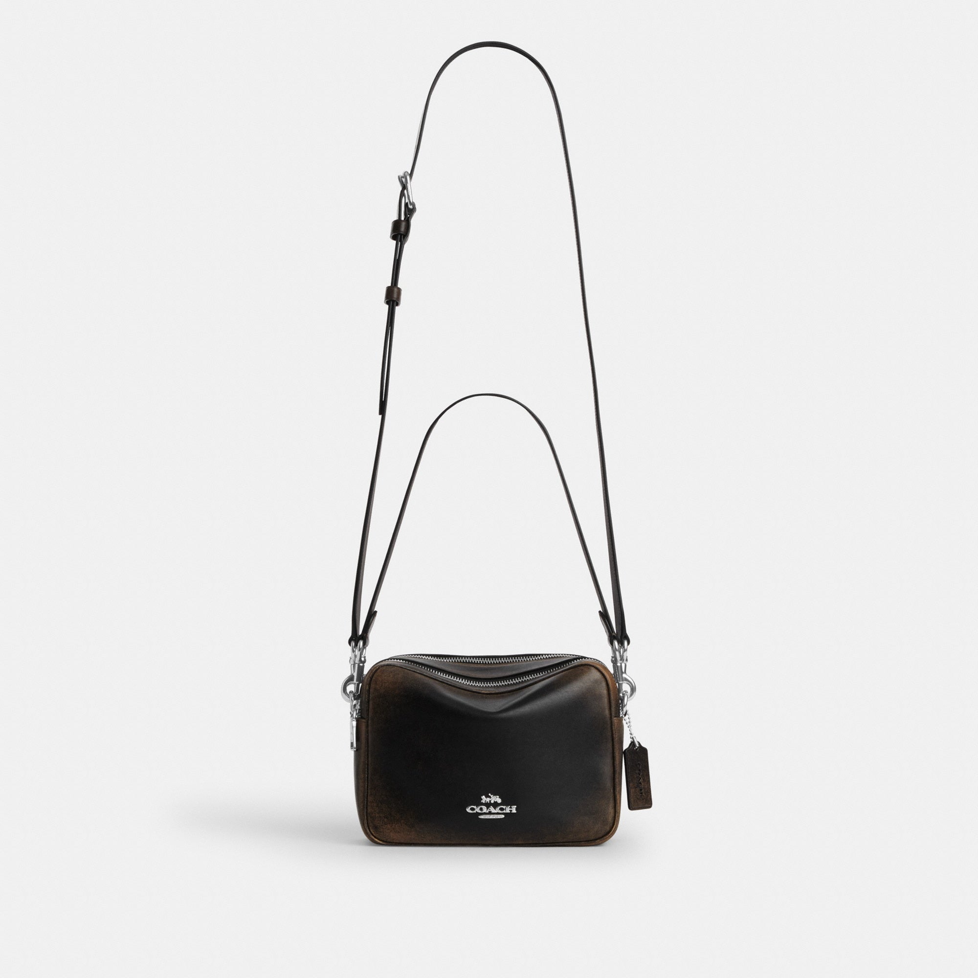 Carey Crossbody Bag In Loved Leather