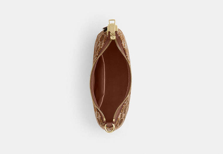 Teri Shoulder Bag In Signature Beaded Satin