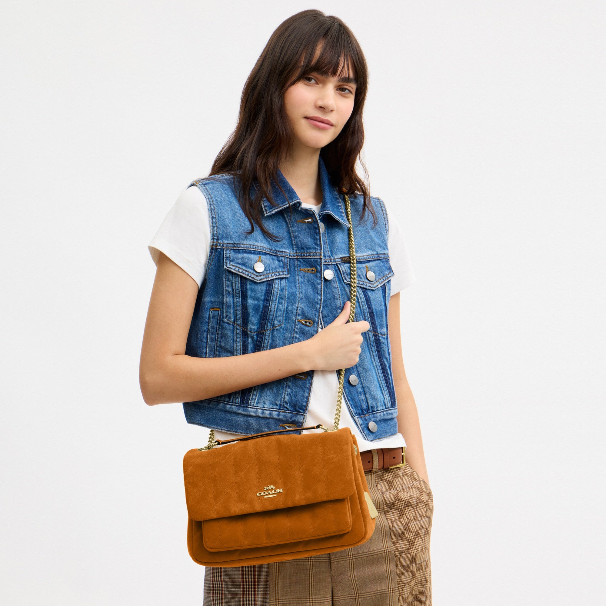 Elodie Crossbody Bag With Quilting