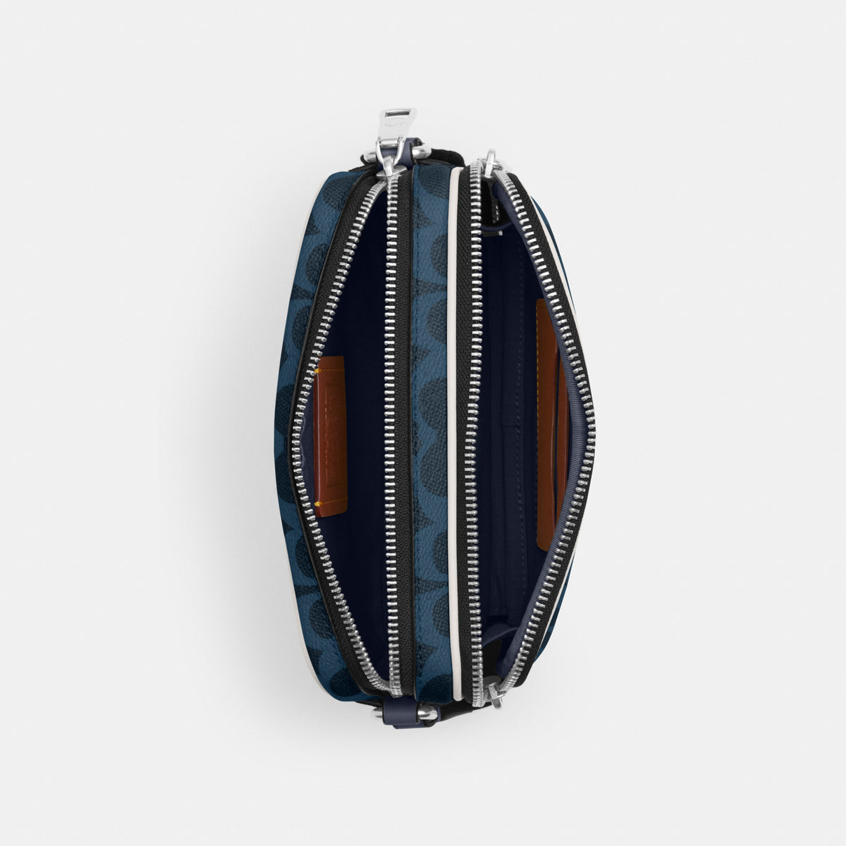 Colton Crossbody Bag 19 In Signature Canvas With Coach Graphic