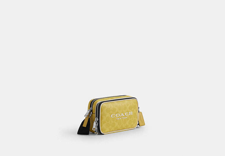 Colton Crossbody Bag 19 In Signature Canvas With Coach Graphic