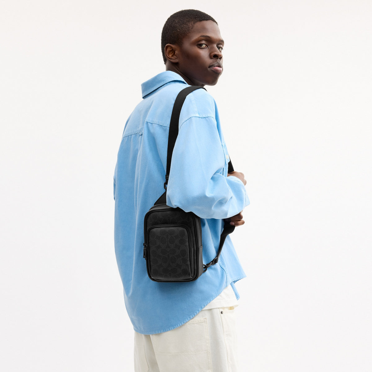 Racer Sling Pack In Signature Canvas