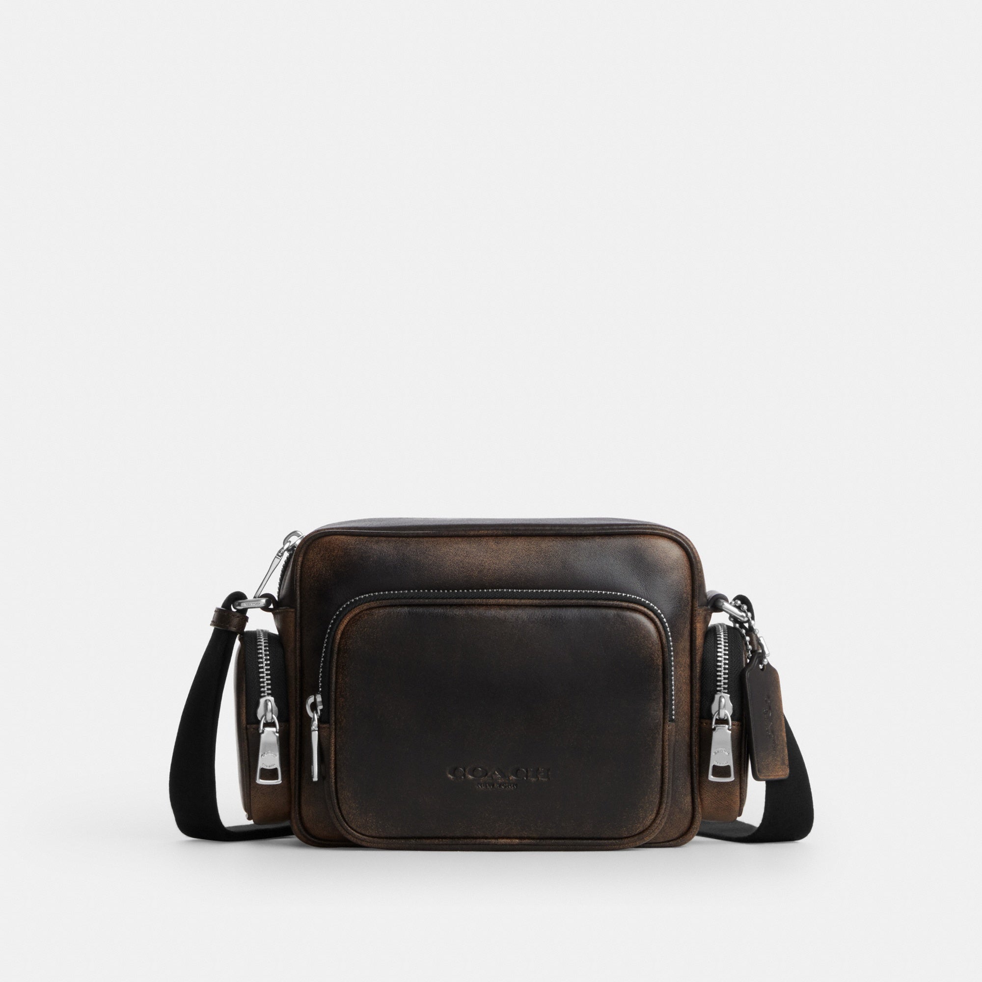 Fletcher Crossbody Bag In Loved Leather