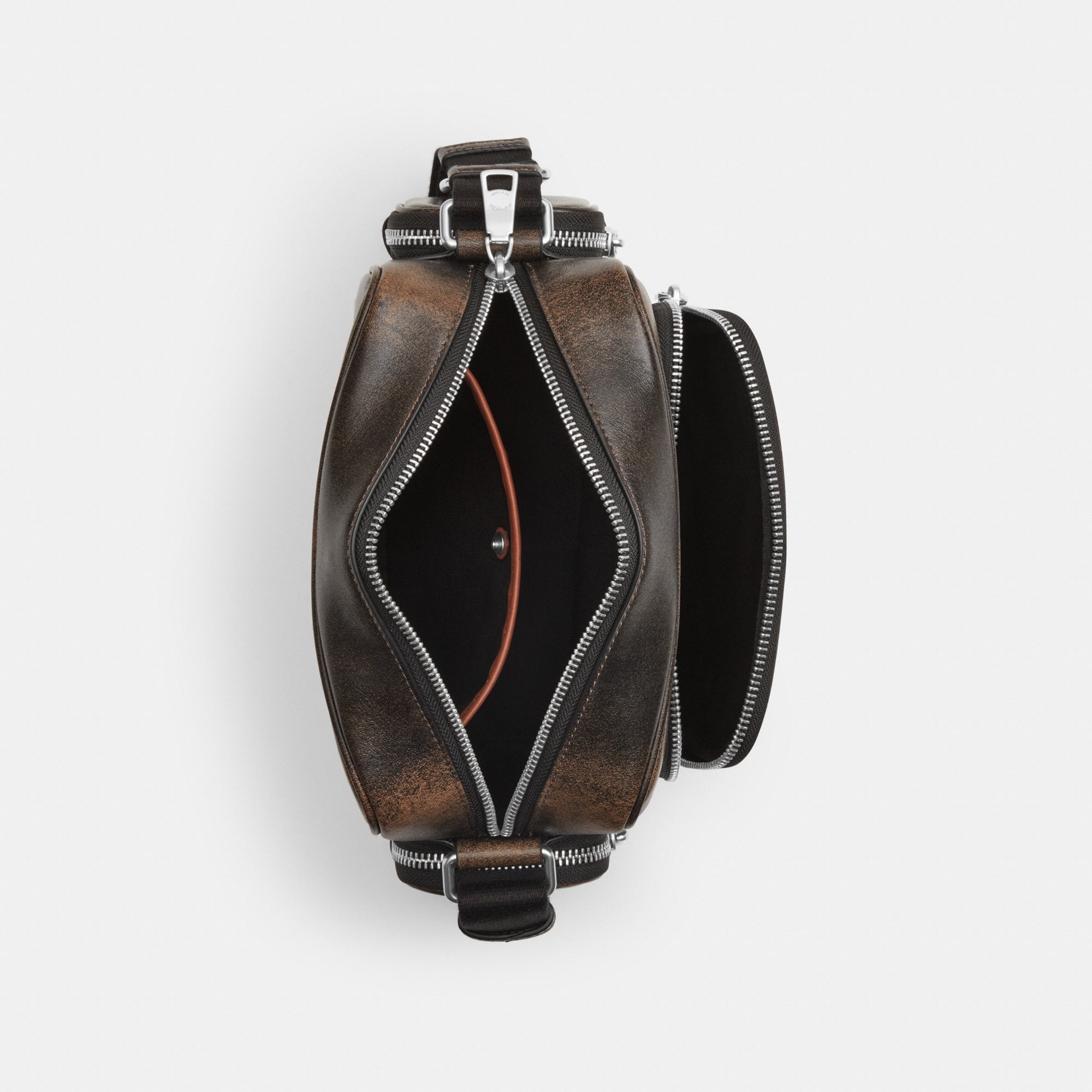 Fletcher Crossbody Bag In Loved Leather