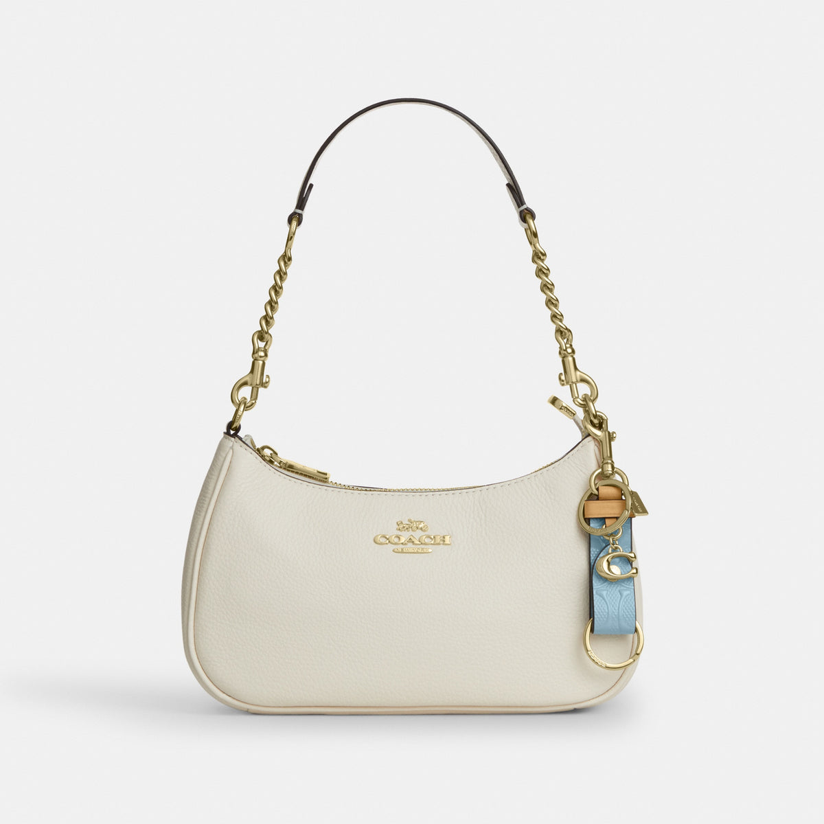 Trigger Snap Bag Charm In Signature Leather With Charm