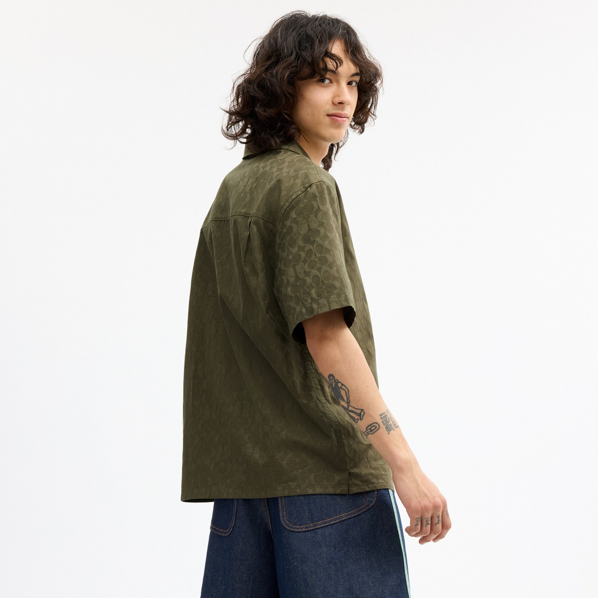 Coach | Brain Dead Signature Camp Shirt