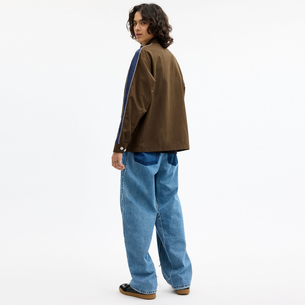 Coach | Brain Dead Nylon Racer Jacket In Recycled Polyamide