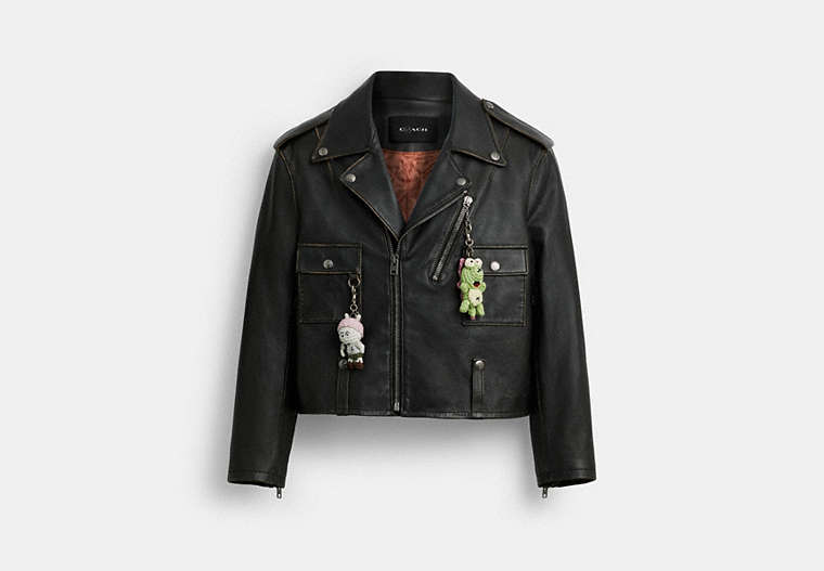 Coach | Brain Dead Leather Biker Jacket