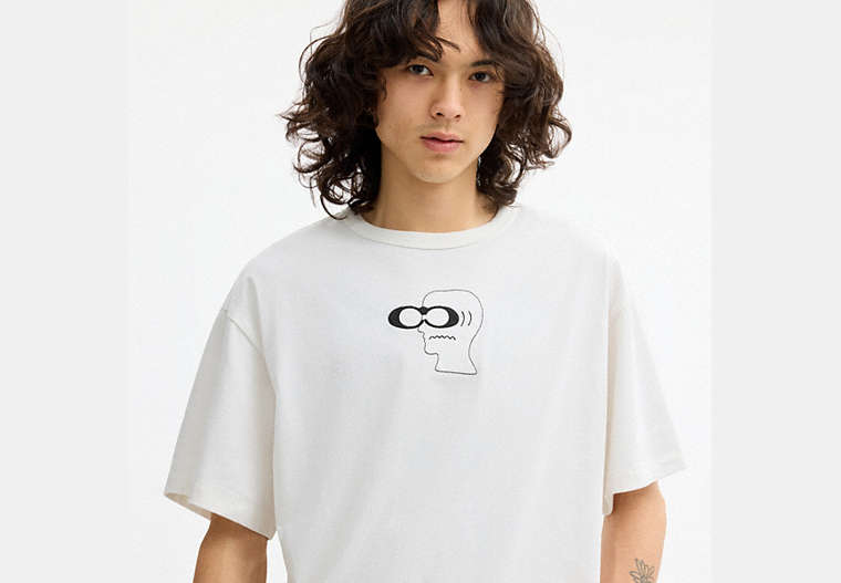 Coach | Brain Dead Head T-Shirt In Organic Cotton