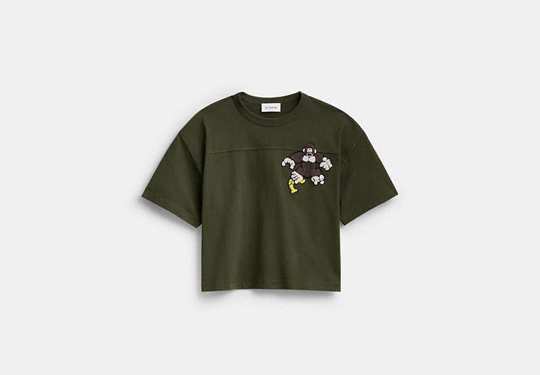 Coach | Brain Dead Football Cropped T-Shirt