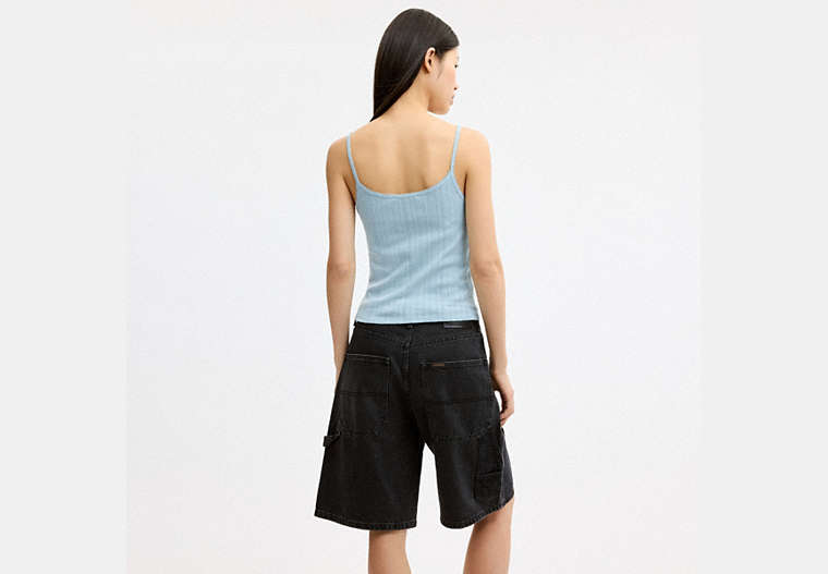 Cherry Pointelle Tank