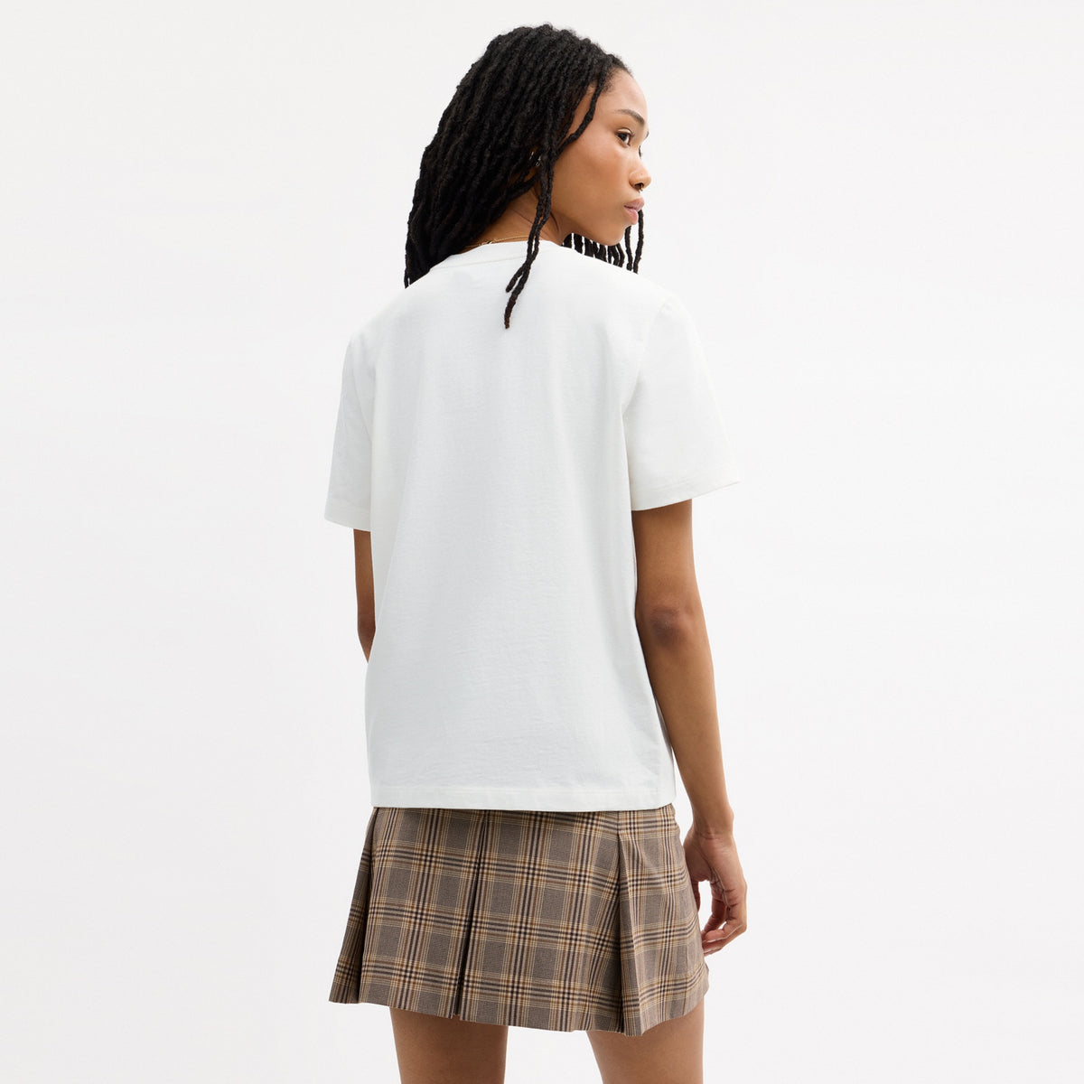 Signature Square Bow Classic T-Shirt In Organic Cotton