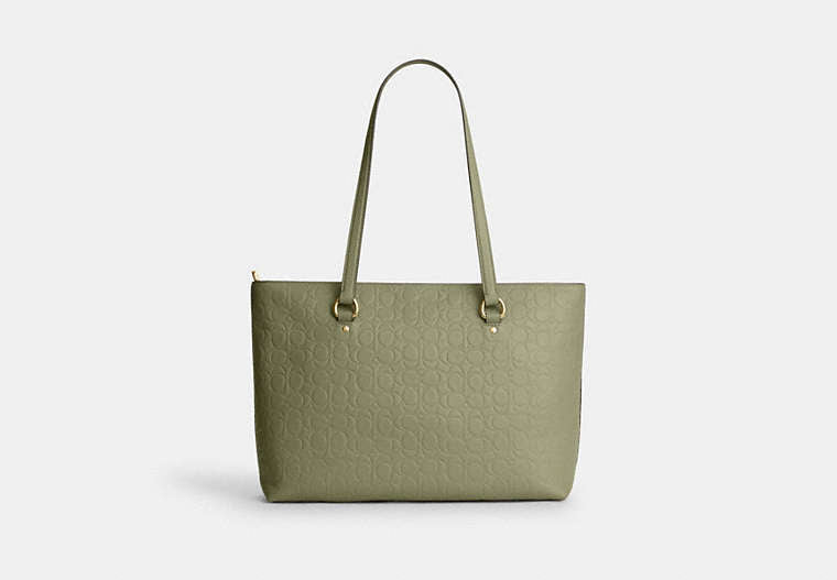 Station Tote Bag In Signature Leather