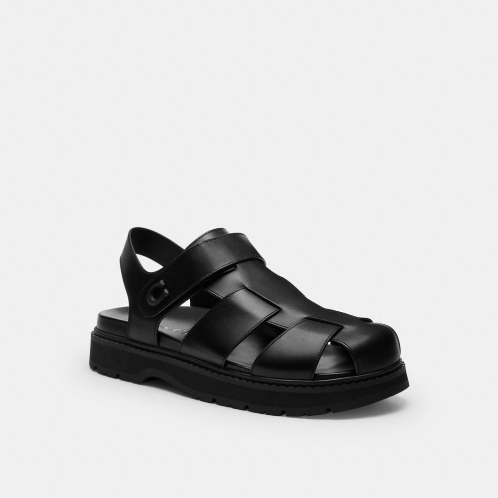 Fisherman Sandal In Signature Jacquard