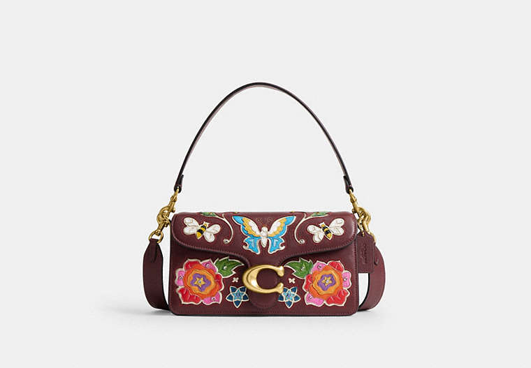Tabby Shoulder Bag 26 With American Craft Inlay