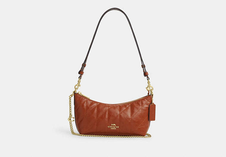Caitlin Shoulder Bag With Quilting And Charm