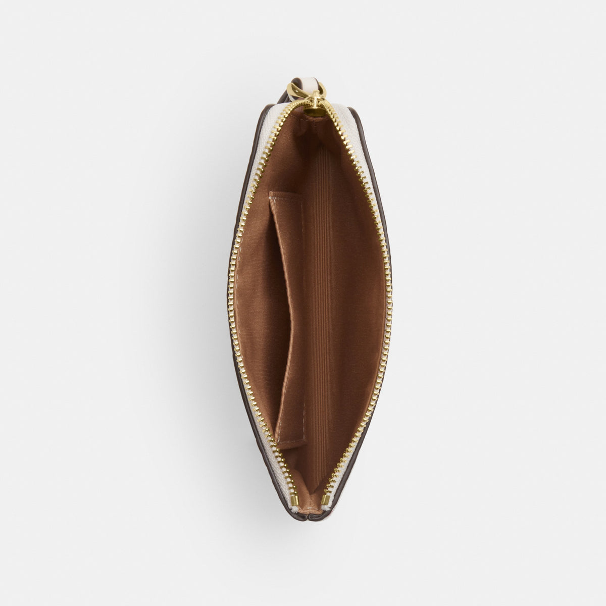 Corner Zip Wristlet With Cherry Print