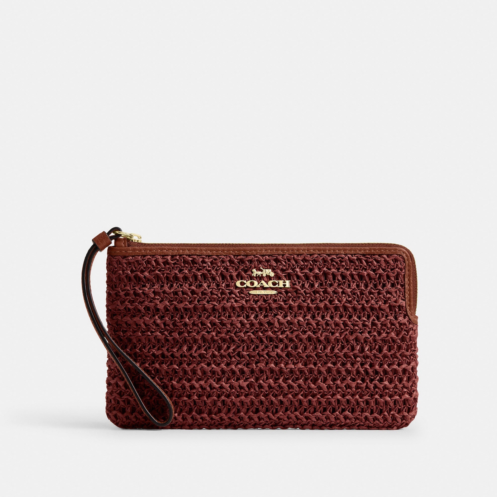 Large Corner Zip Wristlet