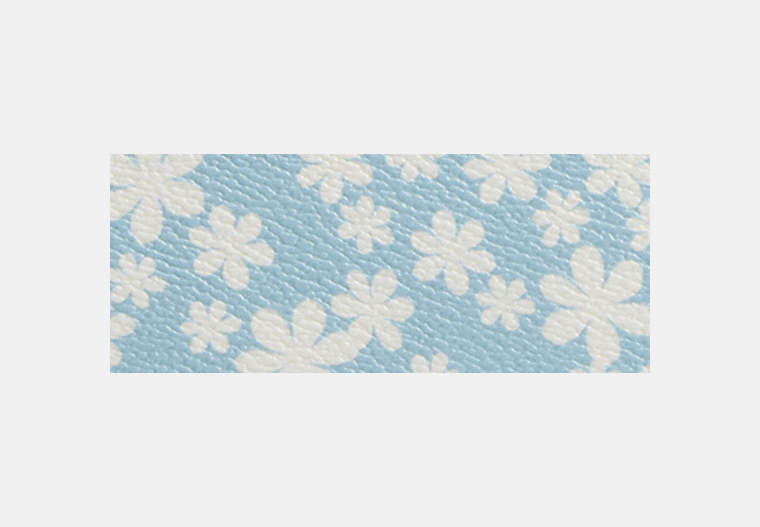 Double Zip Wristlet With Floral Print