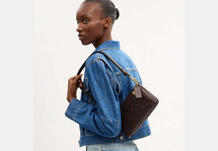 Audrey Crossbody Bag In Signature Canvas