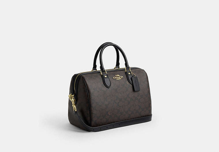 Rowan Large Satchel Bag In Signature Canvas