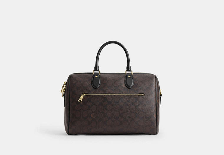 Rowan Large Satchel Bag In Signature Canvas