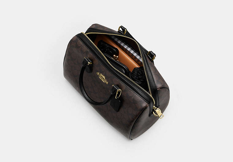 Rowan Large Satchel Bag In Signature Canvas