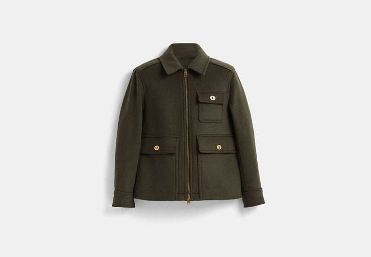 Restored Short Wool Coat
