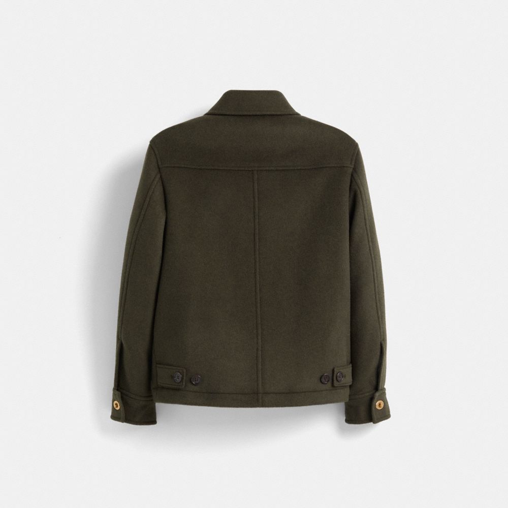 Restored Short Wool Coat