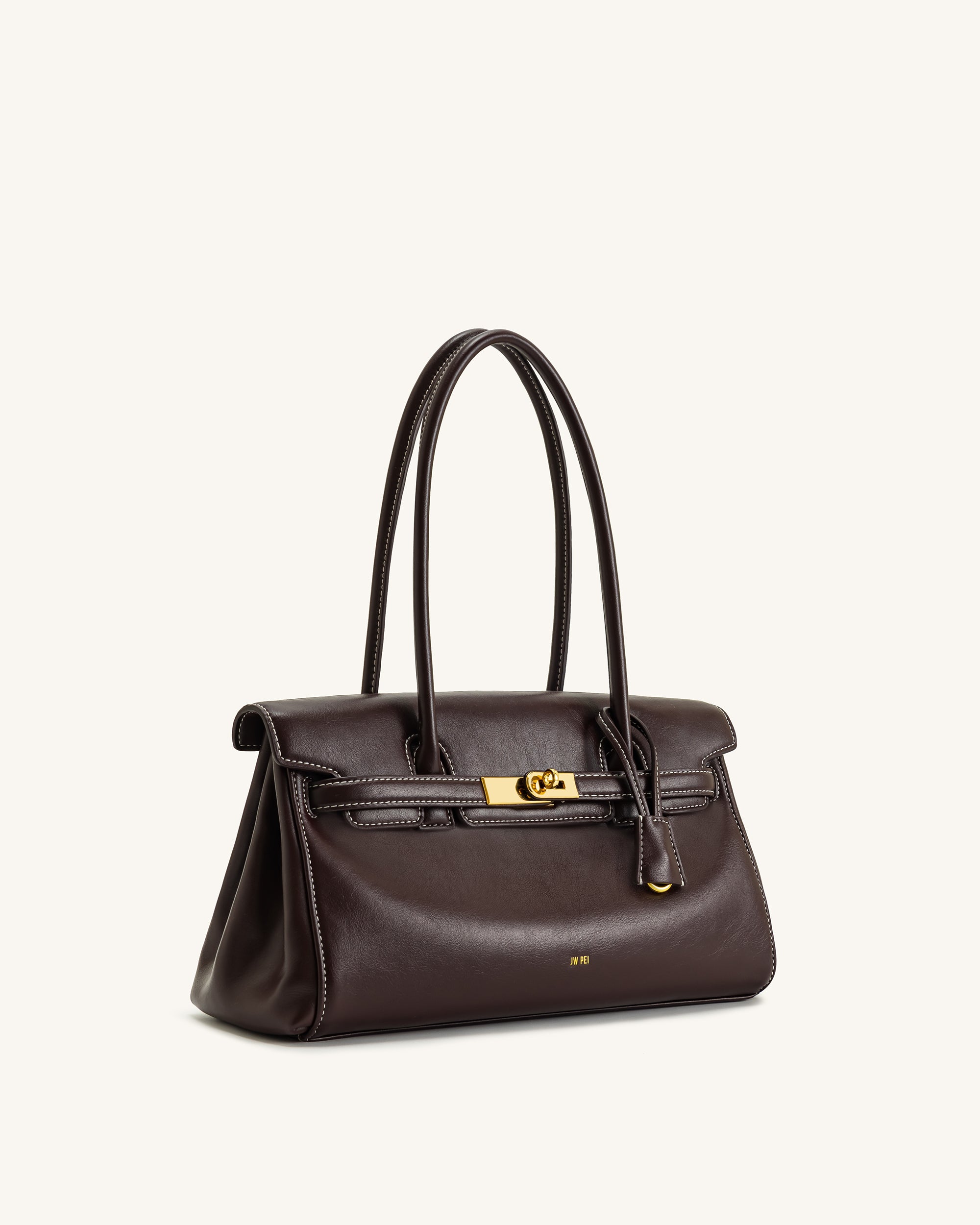 Yara Shoulder Bag - Sakura Pink Croc