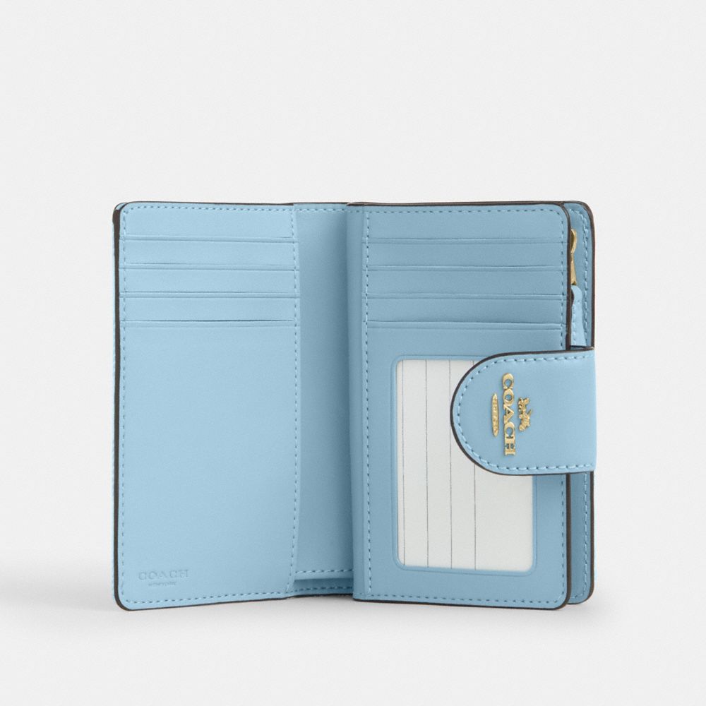 Medium Corner Zip Wallet In Loved Leather