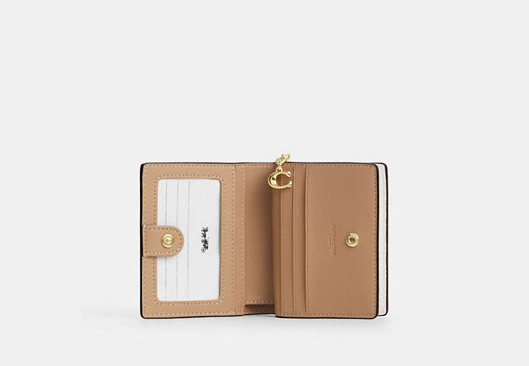 Snap Wallet With Cherry Print