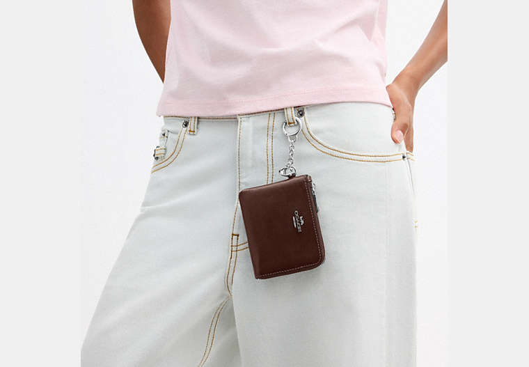 Small Corner Zip Wallet