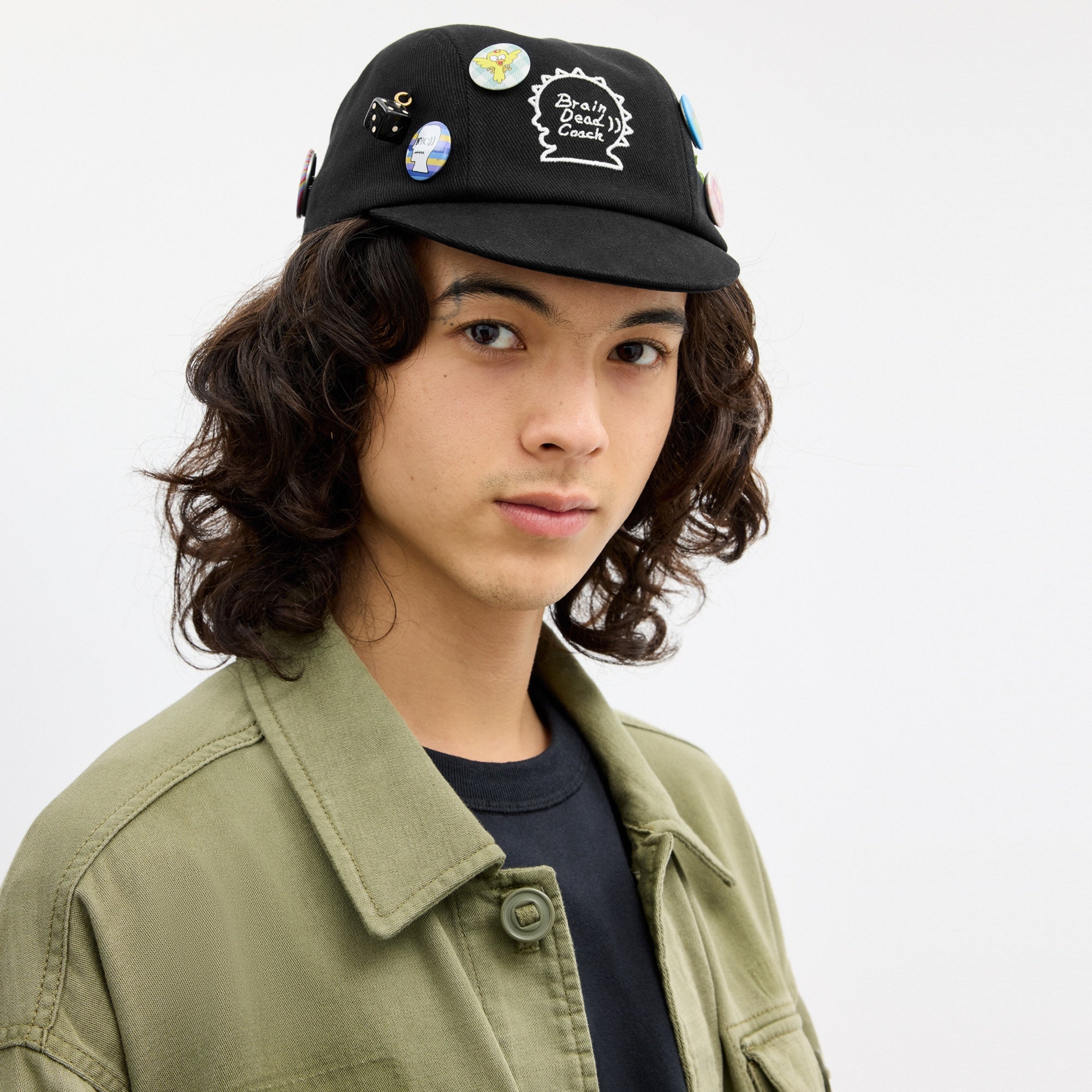 Coach | Brain Dead Biker Pin Hat