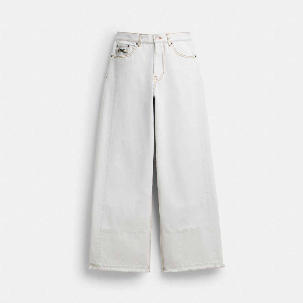 Denim Workwear Pants In Organic Cotton