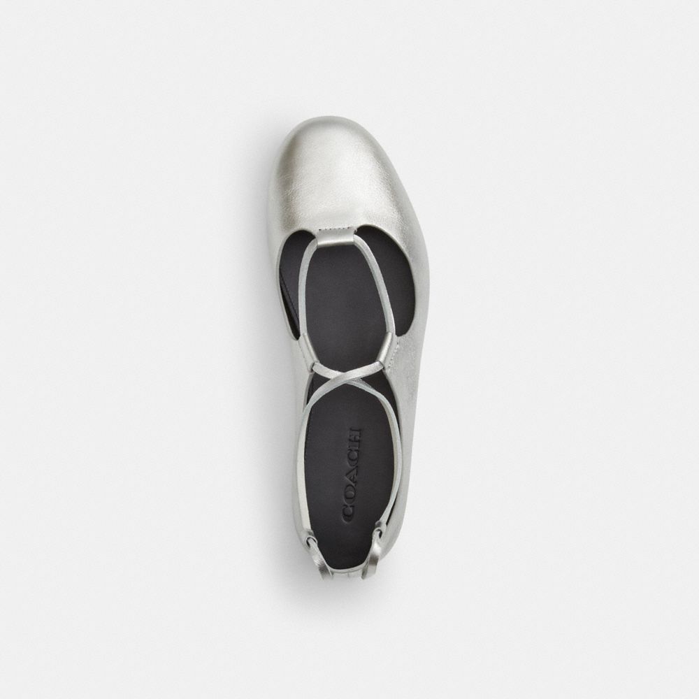 Lace-Up Soft Ballet Flat