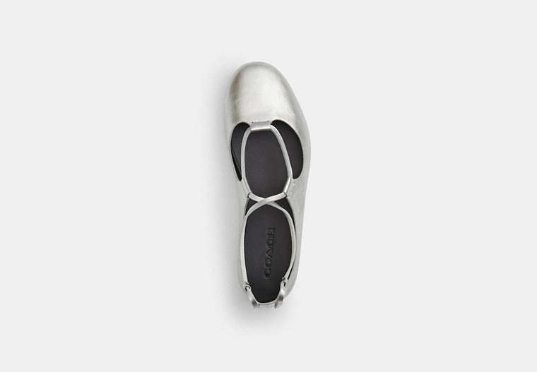 Lace-Up Soft Ballet Flat