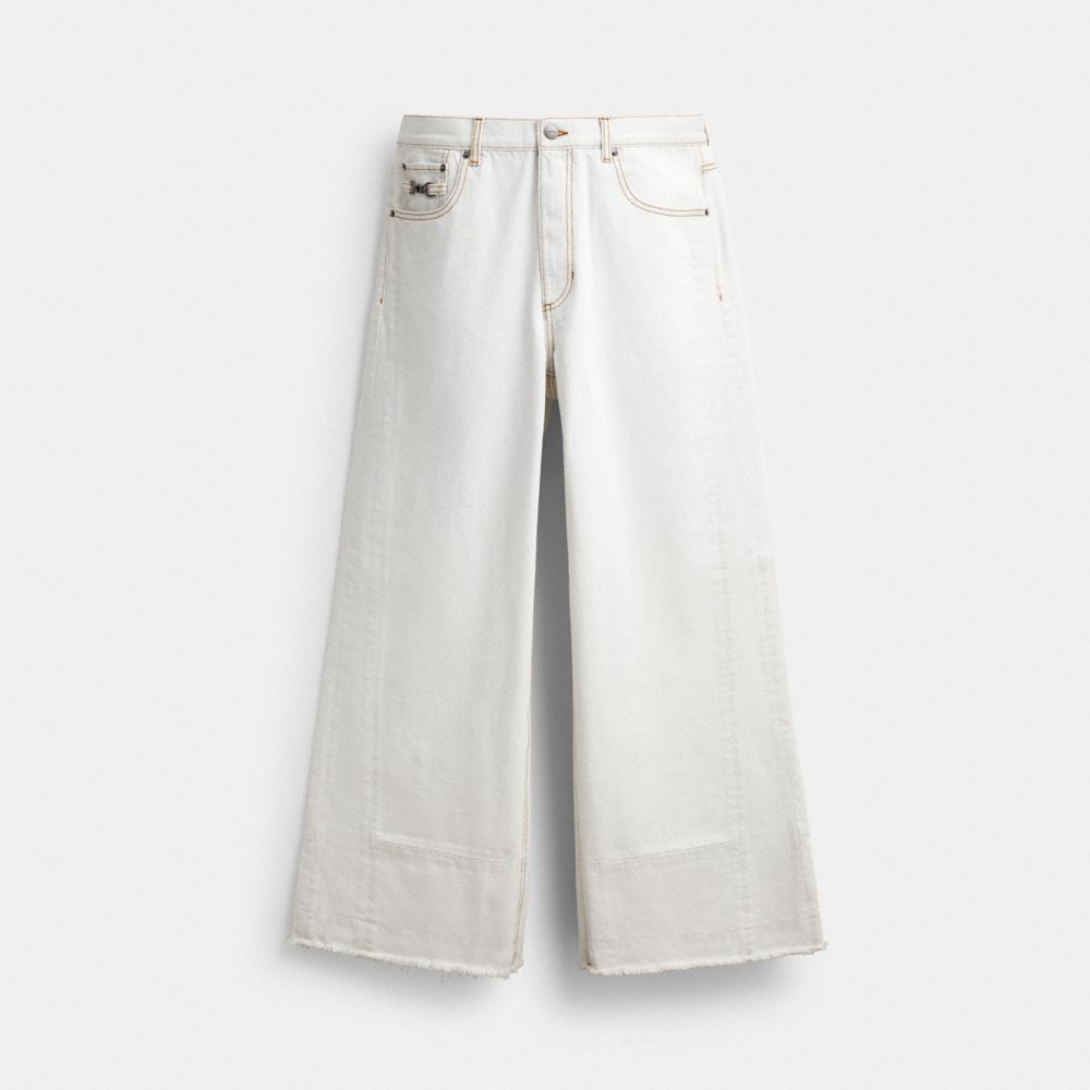 Baggy Denim Pants In Organic Cotton