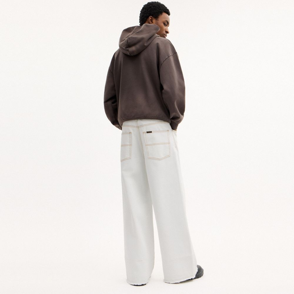 Baggy Denim Pants In Organic Cotton