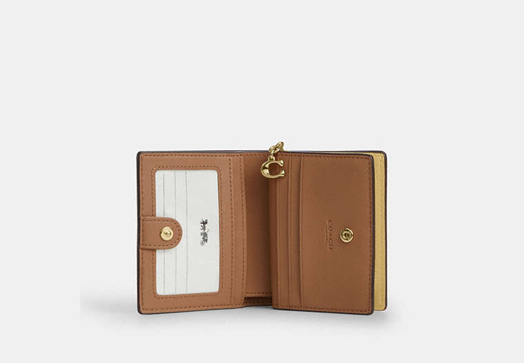 Snap Wallet With Charm