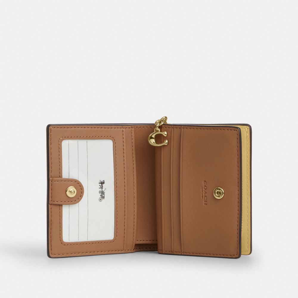 Snap Wallet With Cherry Print